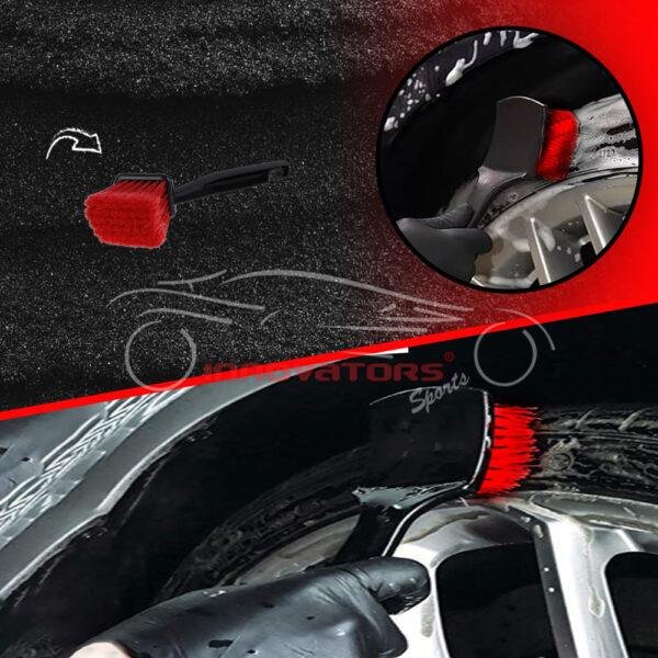 Auto Detailing Car Wheel Brush Tire Cleaner {T-10}