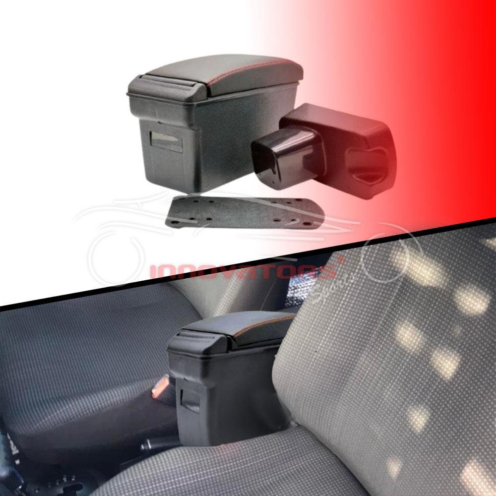 Suzuki Swift Armrest Console Box Black SF-1 Multi Stitched - Model 2008-2024