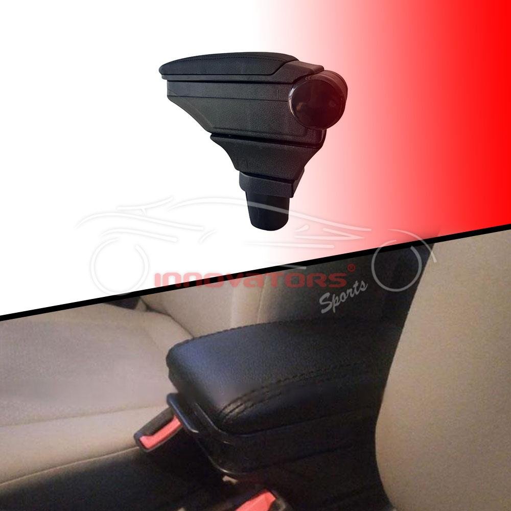 Suzuki Swift Wagon R Toyota Vitz Toyota Aqua Maximus Special Custom Fit Arm Rest In Cup Fitting Black Color - Applicable For