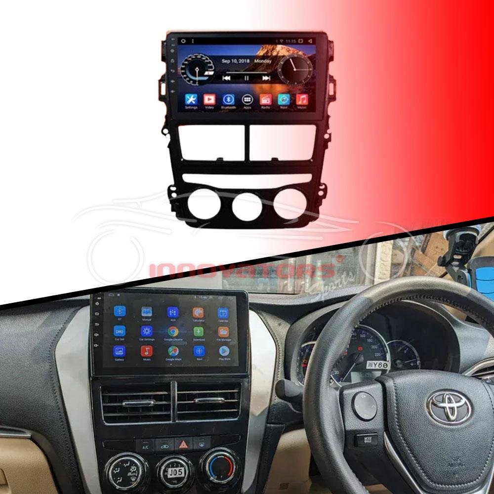 Toyota Yaris 1.3 Android LCD Black 9 Inches - Model 2020-2024