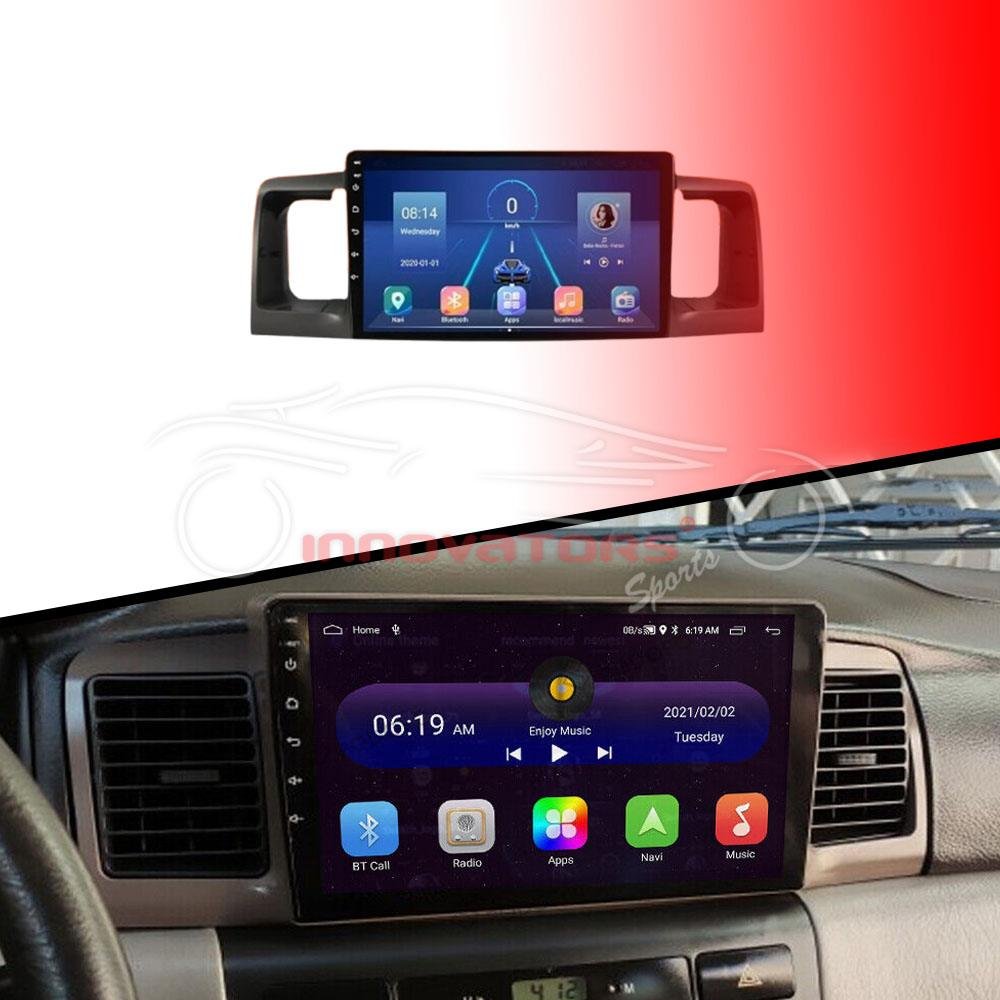 Toyota Corolla Android LCD 9 Inches - Model 2002-2008