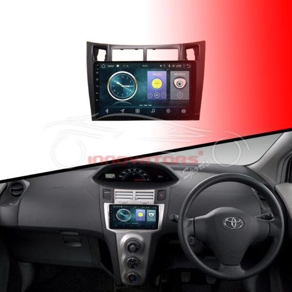 Toyota Vitz Android LCD Black 9 Inches - Model 2004-2011