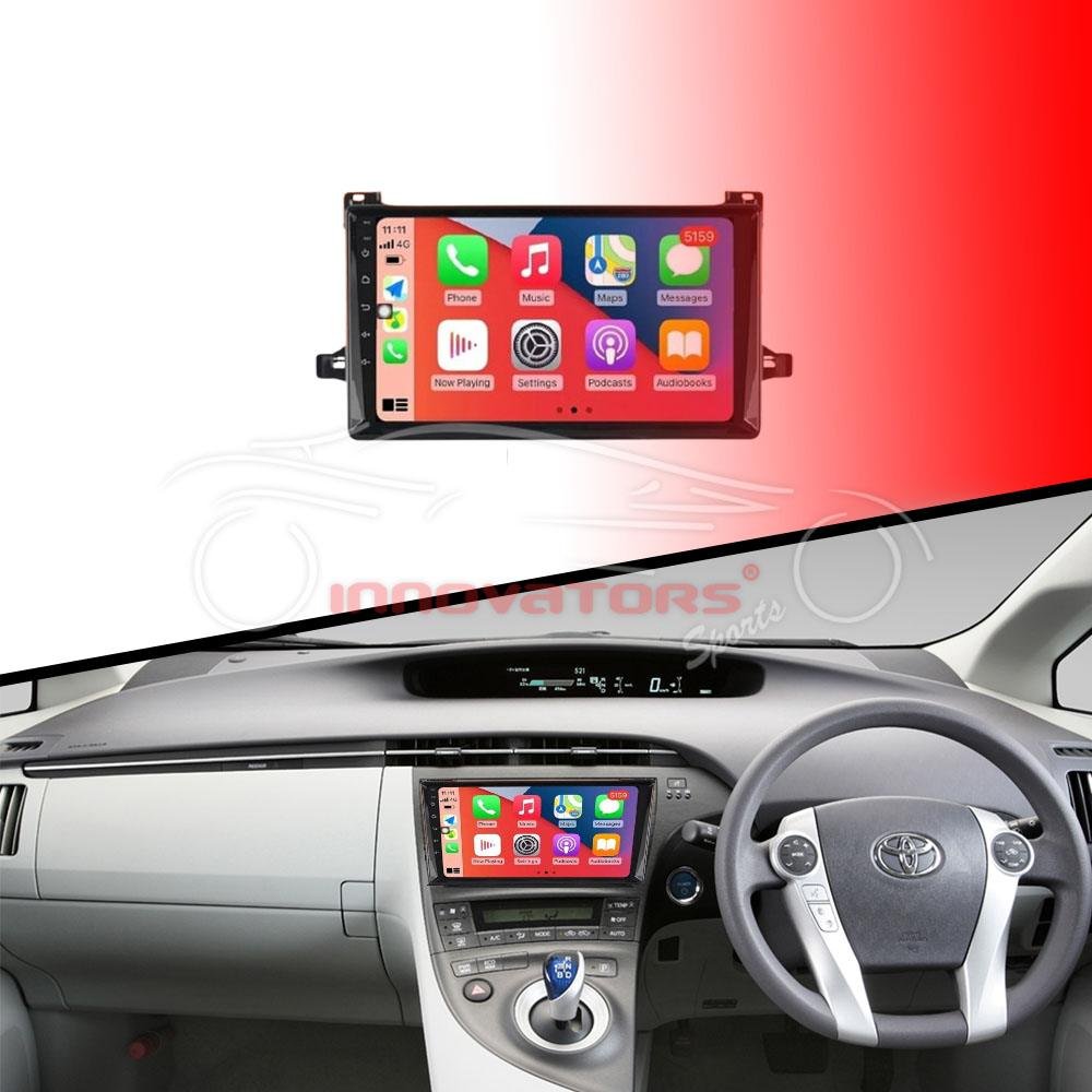 Toyota Prius Android LCD Black 9 Inches - Model 2009-2018