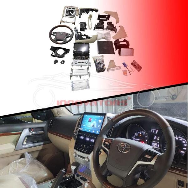 Toyota Land Cruiser LC200 ZX Interior Conversion Kit With Android LCD - Model 2008 - 2018