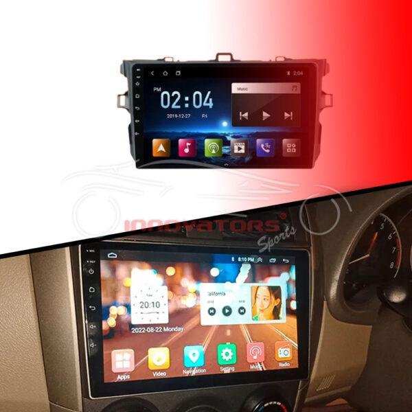 Toyota Corolla Android LCD Black 9 Inches - Model 2008-2014