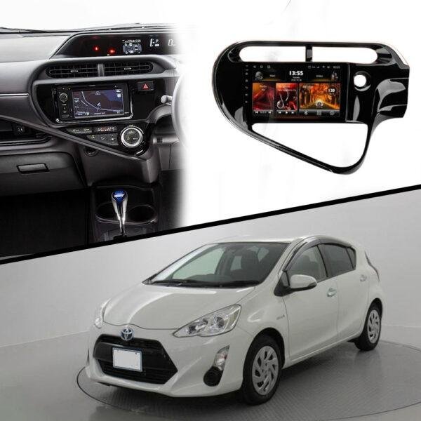 Toyota Aqua Android LCD Black - Model 2016-2024