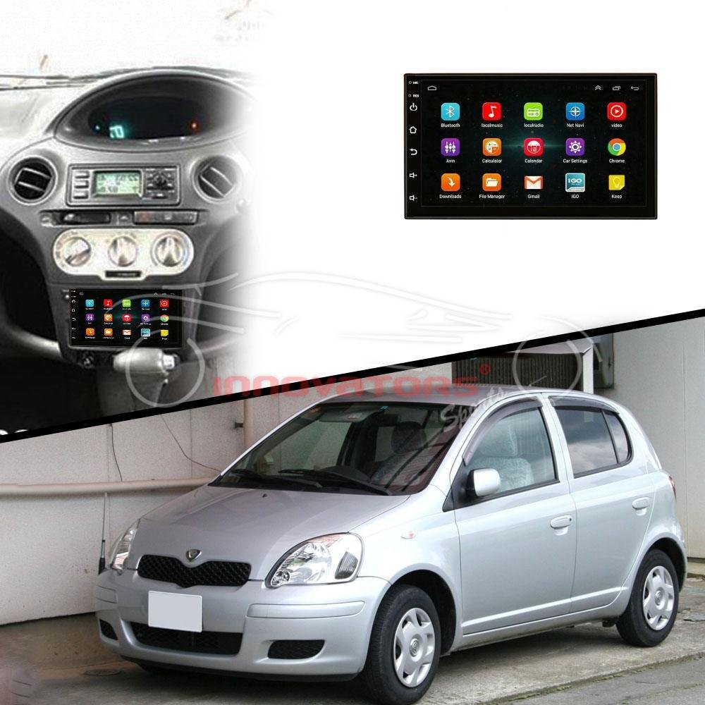 Toyota‬ ‪Vitz‬ Android LCD Black - Model 1998-2003
