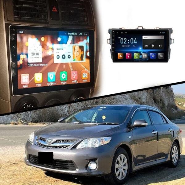 Toyota Corolla Android LCD Black 9 Inches - Model 2008-2014