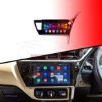 Toyota Corolla Face Lift Android LCD Black 10 Inches - Model 2017-2021