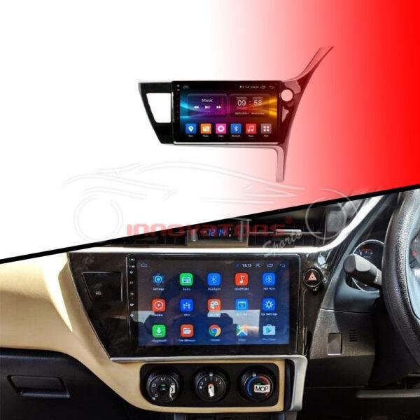 Toyota Corolla Face Lift Android LCD Black 10 Inches - Model 2017-2021