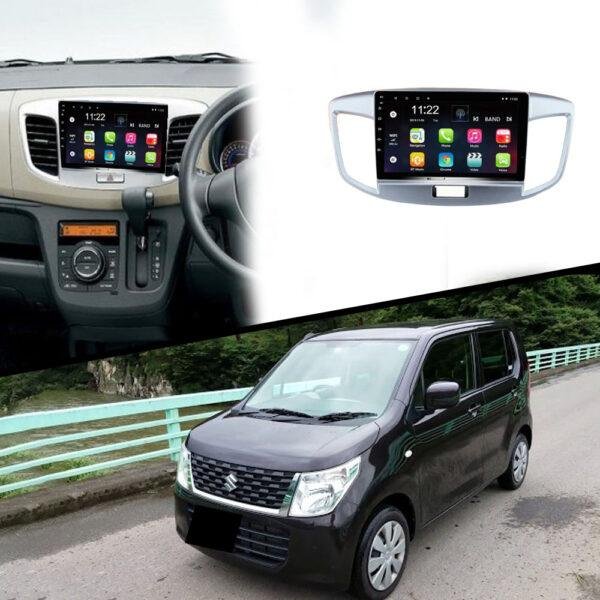 Suzuki Wagon R Japanese Android LCD Silver 9 Inches - Model 2014-2024