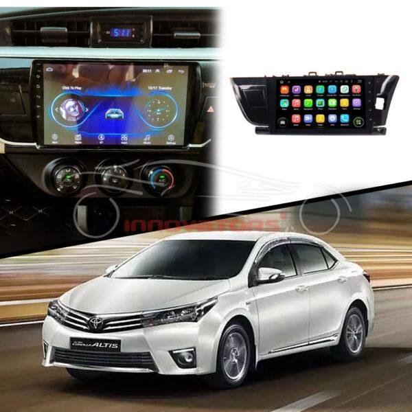 Toyota Corolla Android LCD Black 10 Inches - Model 2014-2017