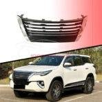Toyota Fortuner Front Complete Chrome Grille - Model 2016-2021