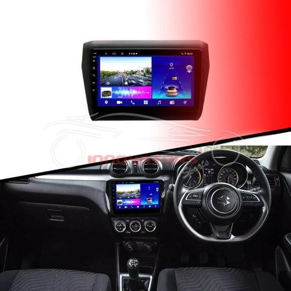 Suzuki Swift Android LCD Black 9 Inches - Model 2022-2024