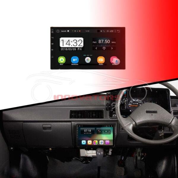 Suzuki Mehran Android LCD Black 9 Inches - Model 2012-2019