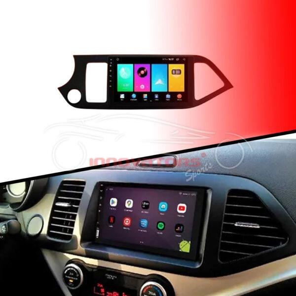 KIA Picanto Android LCD Black 9 Inches - Model 2019-2024