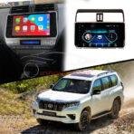 Toyota Prado Android LCD Black 10 Inches - Model 2018-2021