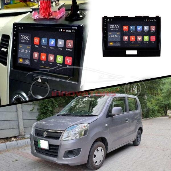 Suzuki Wagon R Android LCD Black 9 Inches - Model 2014-2024