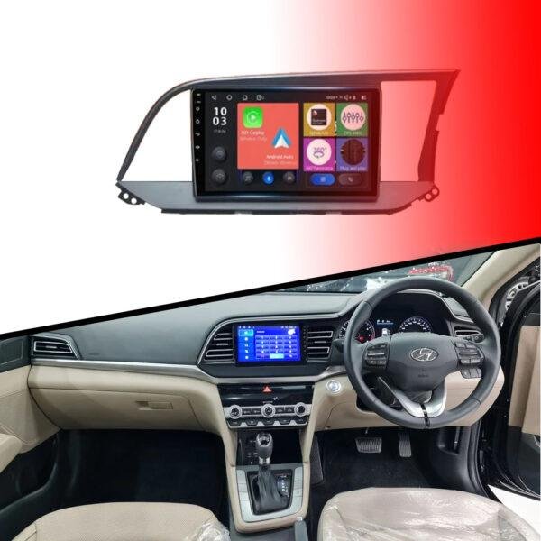 Hyndai Elantra Android LCD Black 9 Inches Model - 2021-2024