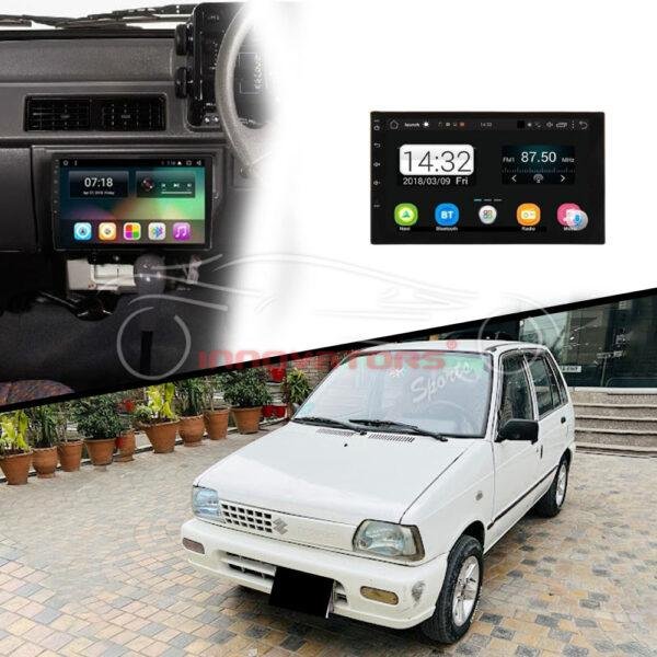 Suzuki Mehran Android LCD Black 9 Inches - Model 2012-2019