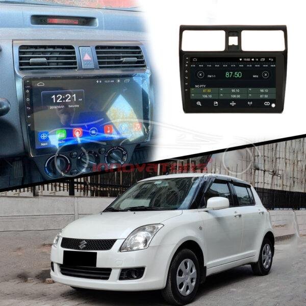 Suzuki Swift Android LCD Black 10 Inches - Model 2010-2021