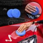 TONYIN CAR WAX POLISHING MICROFIBER SPONGE PAD WITH POCKET 5 In 1