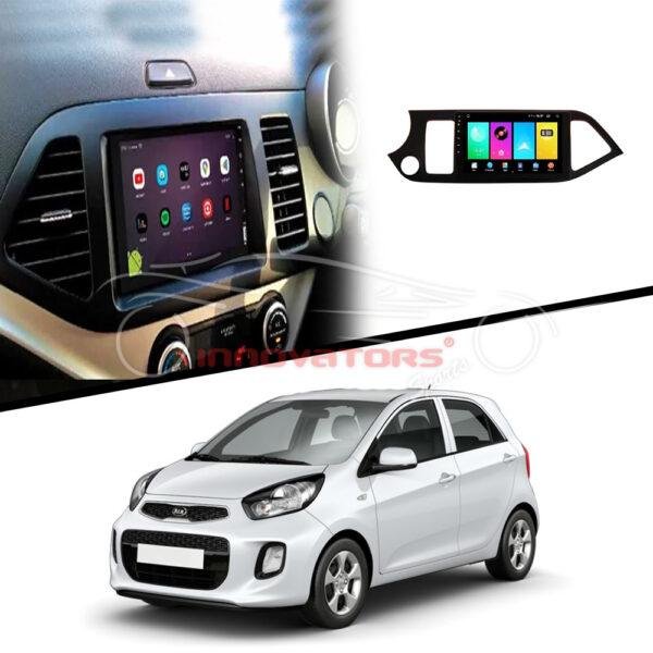 KIA Picanto Android LCD Black 9 Inches - Model 2019-2024