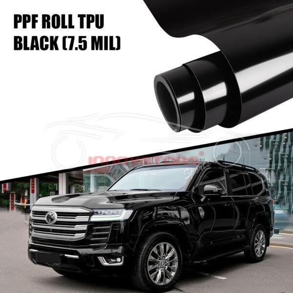 Black Color TPU PPF 7.5Mil Car Paint Protection Film