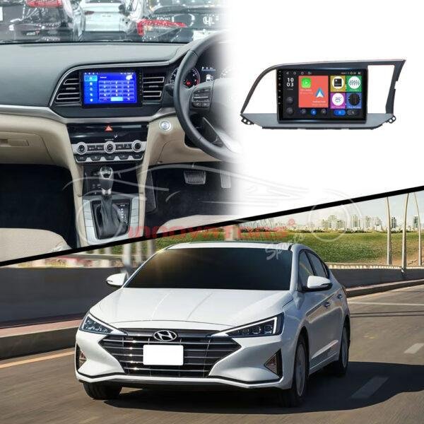 Hyndai Elantra Android LCD Black 9 Inches Model - 2021-2024