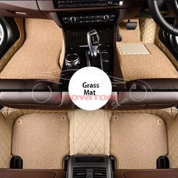 Honda Civic 9D Floor Mat Beige With Beige Grass 2016-2021