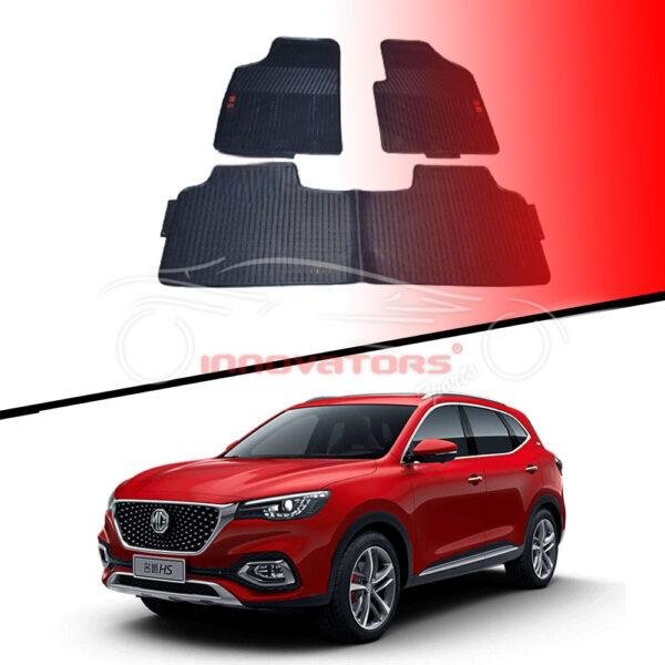 MG HS PVC Rubber Floor Mat Black 2020-2022