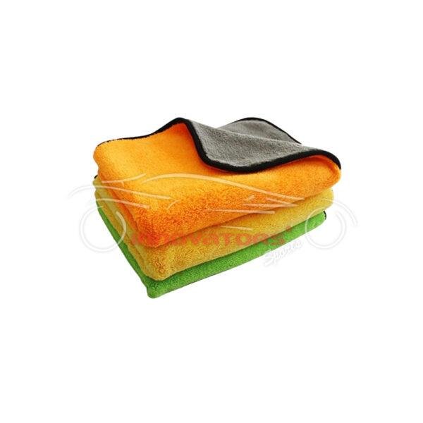 3Pcs 800GSM Double Sided Microfiber Cloth 40x40