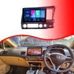 Honda Civic Reborn Android LCD Black 10 Inches - Model 2006-2012