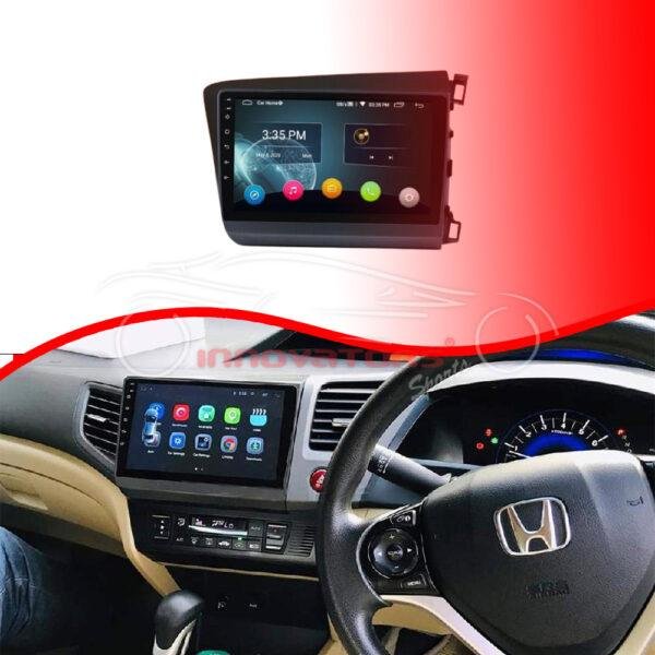 Honda Civic Rebirth Android LCD Black 9 Inches - Model 2012-2016
