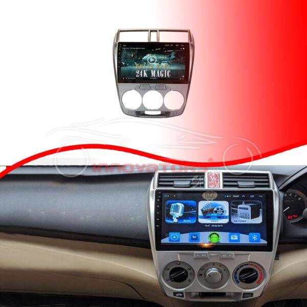 Honda City Android LCD Silver 10 Inches - Model 2008-2021 8th Gen