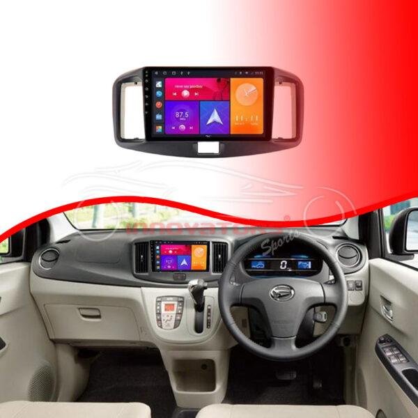 Daihatsu Mira Android LCD Black 10 Inches - Model 2006-2018