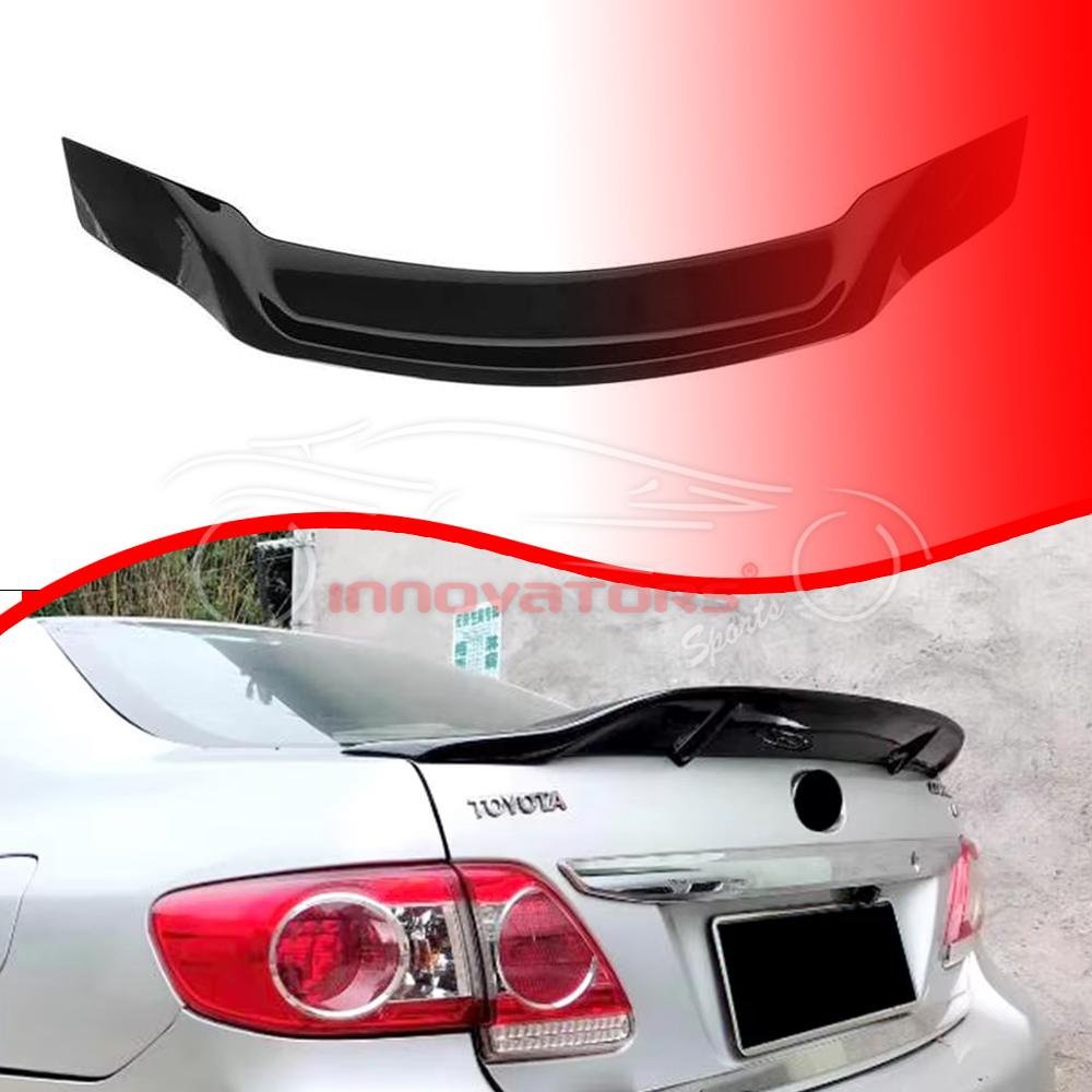 Unpainted Toyota Corolla Duck Tail Spoiler 2009-13