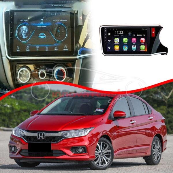 Honda City Android LCD Black 10 Inches - Model 2021-2024 9th Gen