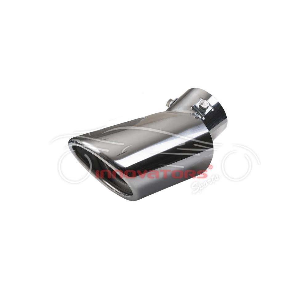 Silencer Tip Chrome Large Cut