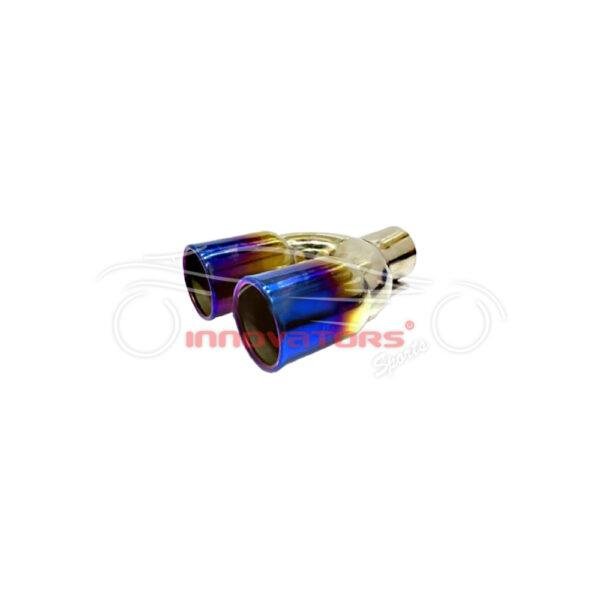 Silencer Double Pipe Burnt Tip Exhaust Silencer Muffler Tip