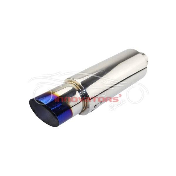 HKS Big Version Heavy Burnt Tip Exhaust Silencer With Round Face - 9822