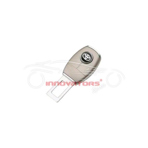 Toyota Double Buckle Metal Seat Belt Clip: Secure Fit