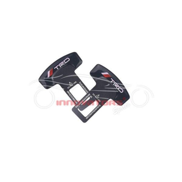 TRD Metal Seat Belt Buckle Blk