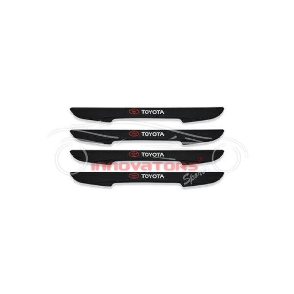 Toyota Slim Style Door Guard Protectors Black