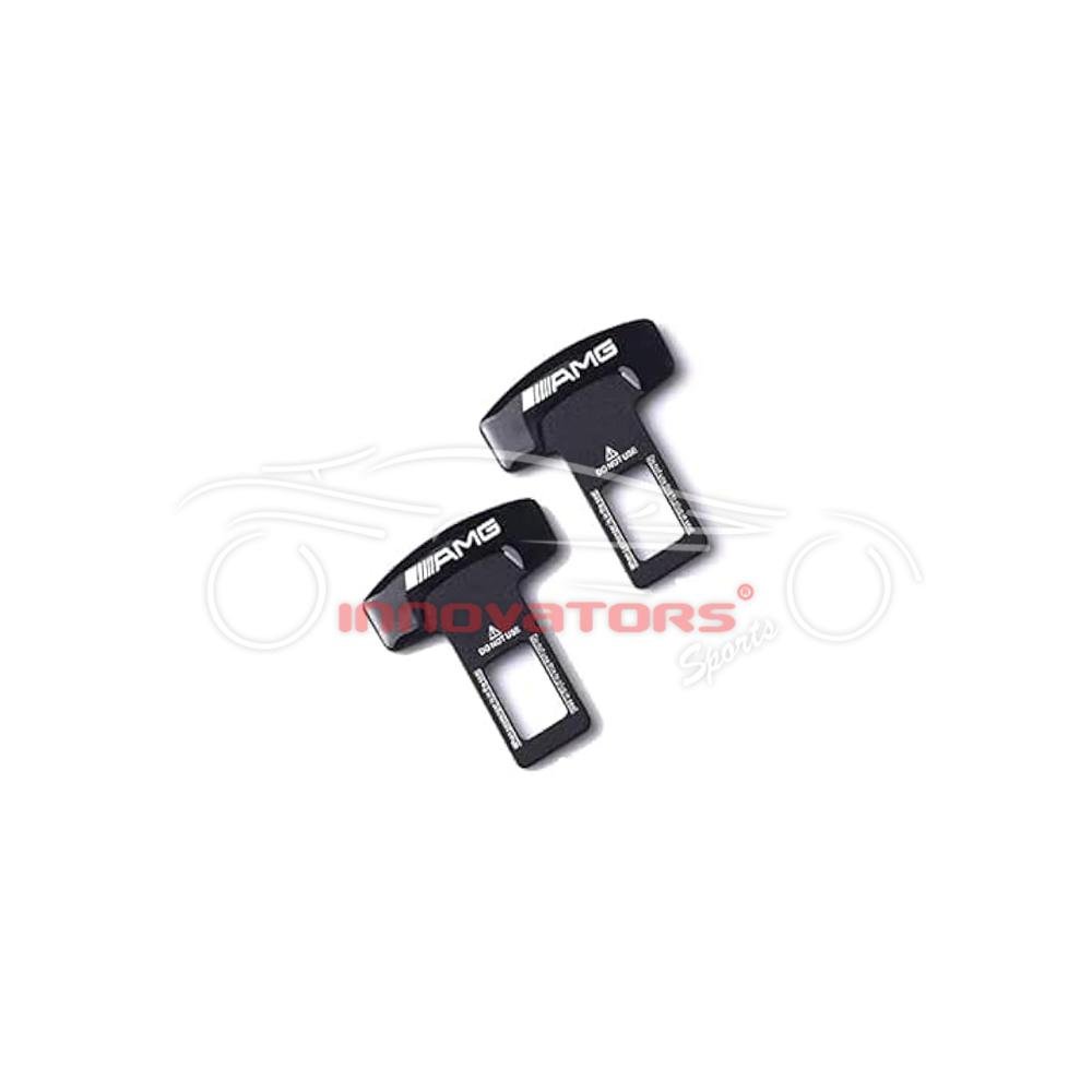 AMG Metal Seat Belt Buckle Black