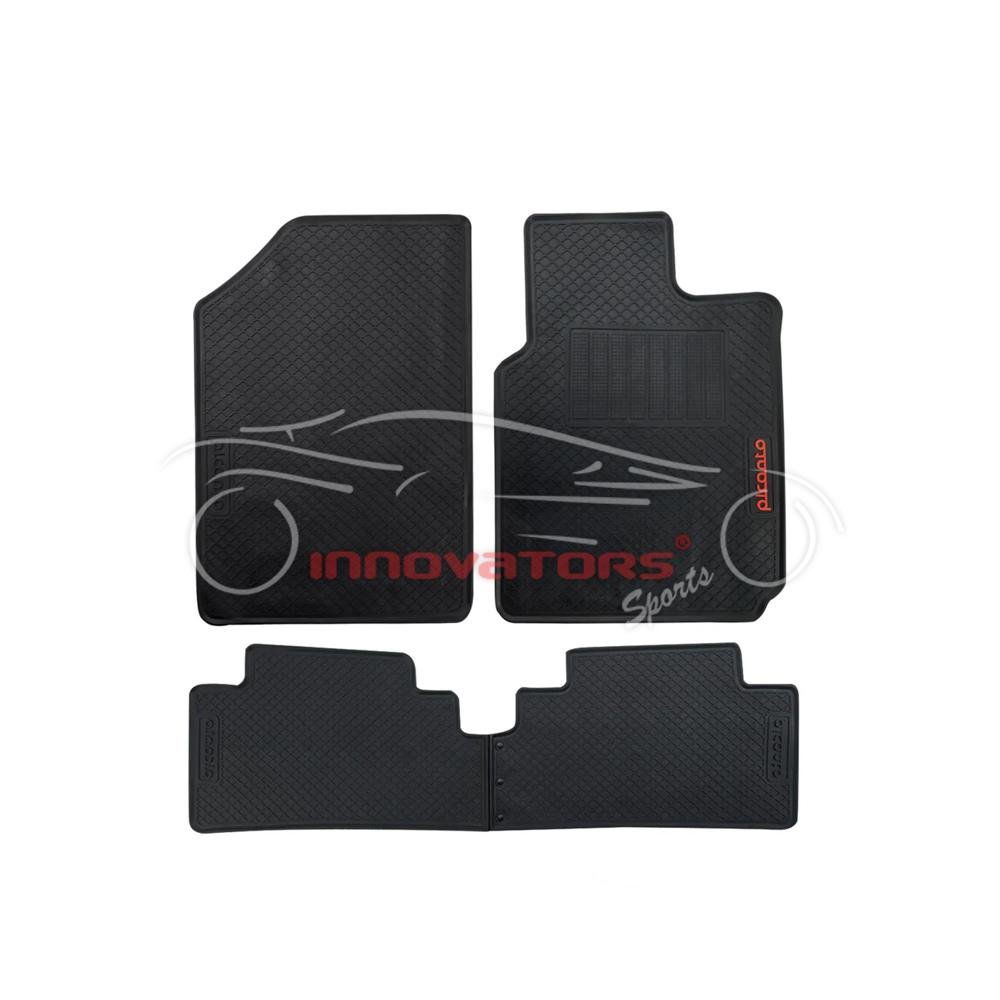Kia Picanto 2019–Present Latex Rubber Car Floor Mats