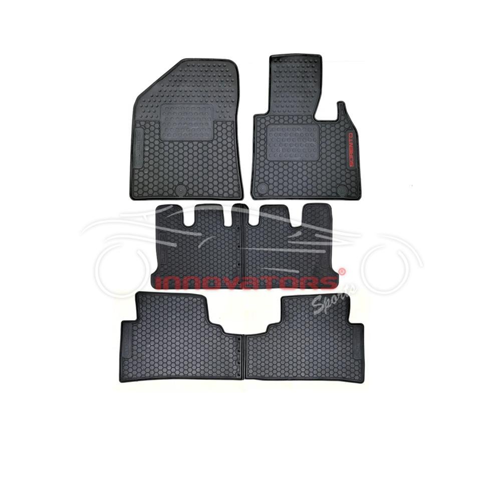 Kia Sorento 2021–Present Premium Latex PVC Car Floor Mats