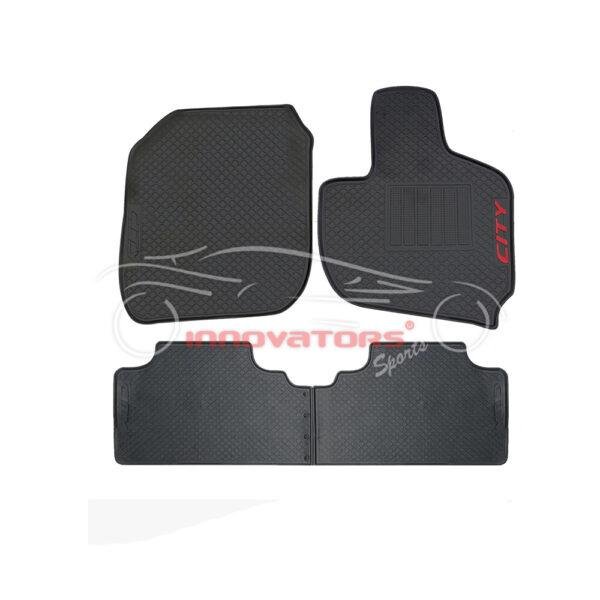 HONDA City 2021–2024 Latex Rubber Car Floor Mats