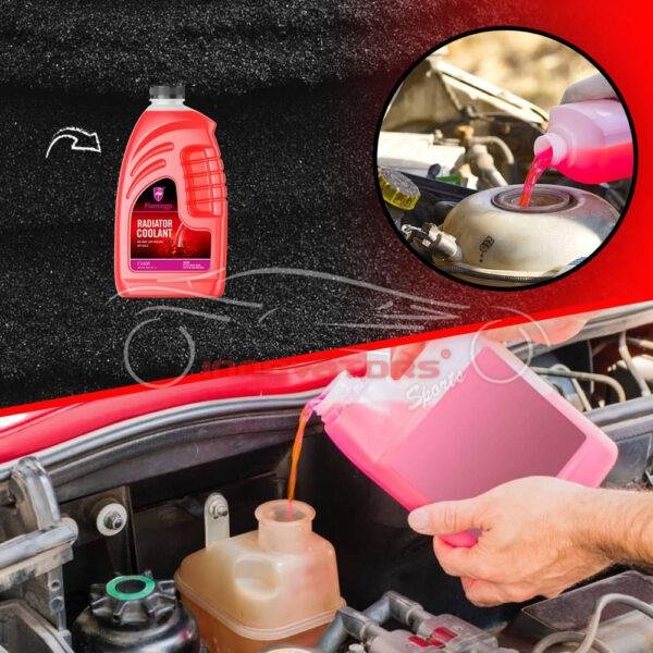 Radiator Coolant Red