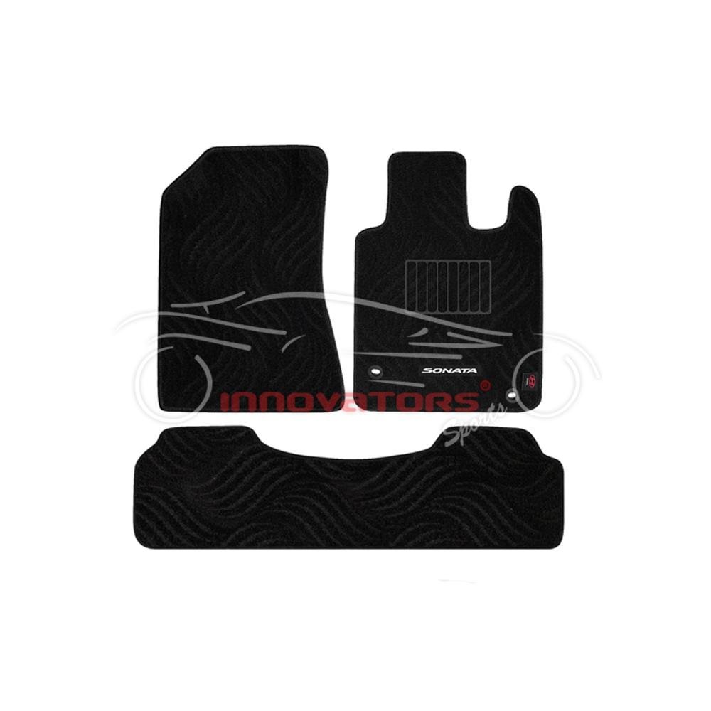 Hyundai Sonata 2021–Present Premium Carpet Car Floor Mat